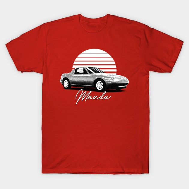 Mazda MX-5 / Miata Fan Design T-Shirt by DankFutura